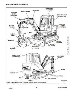 Bobcat 341 Compact Excavator manual