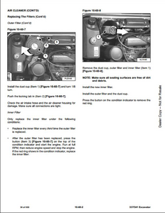 Bobcat 341 Compact Excavator manual pdf