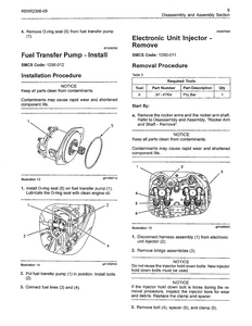 Caterpillar C18  Truck Engine Disassembly  Assembly service manual