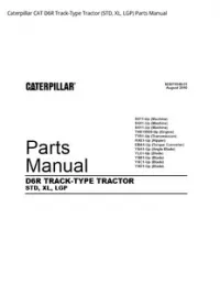 Caterpillar CAT D6R Track-Type Tractor (STD  XL  LGP) Parts Manual preview