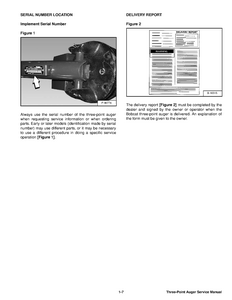 Bobcat 3PTA Three-Point Auger service manual