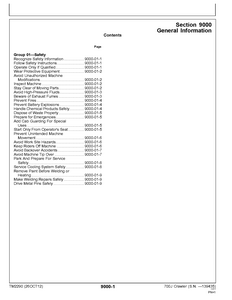 John Deere 700J manual pdf