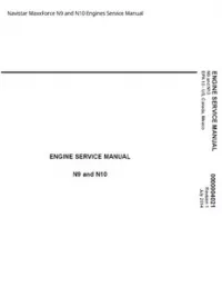 Navistar MaxxForce N9 and N10 Engines Service Manual preview