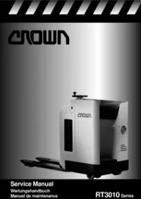 Crown RT3010 Series Service Manual preview
