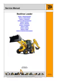JCB 3CX 4CX Backhoe Loader Service Repair Manual preview